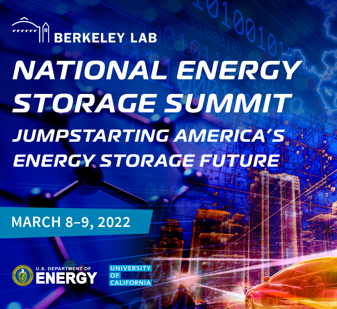 Save the Date Energy Storage Summit promotional graphic